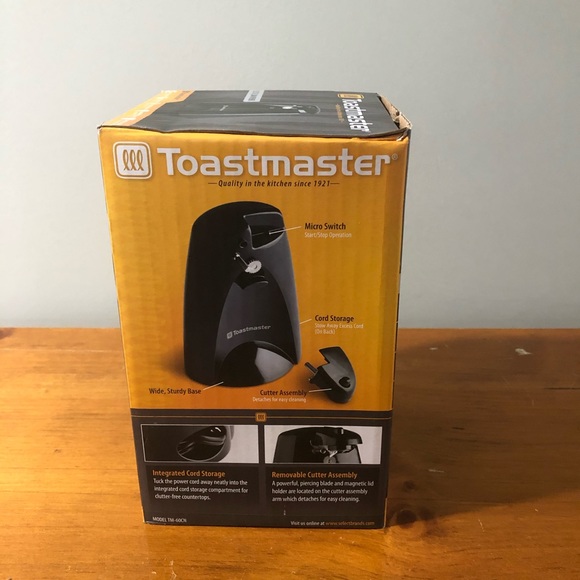 Toastmaster Electric Can Opener New In Box - Picture 2 of 3